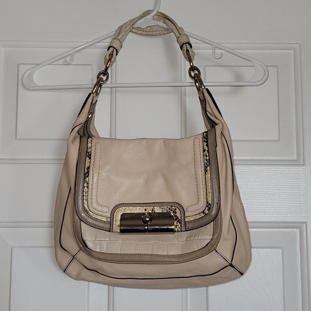 RARE VINTAGE PYTHON COACH PURSE EXCELLENT CONDITIO